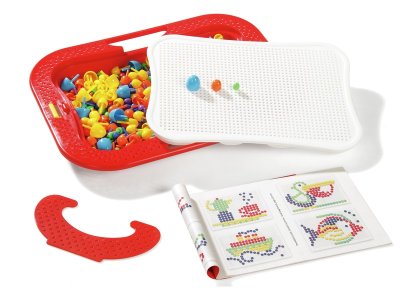 Zoom bild av Fantacolour Design MOSAICS KIT multi-size pegs