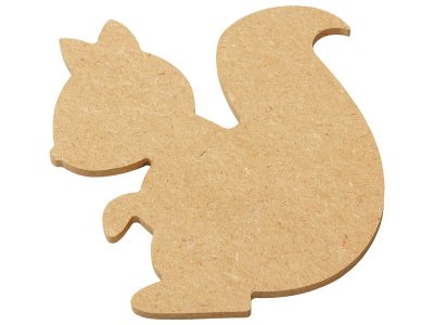 Zoom bild av FLAT SURFACE TO DECORATE SQUIRREL