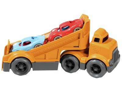 Zoom bild av ECO-DESIGNED VEHICLE Truck and 2 racing cars