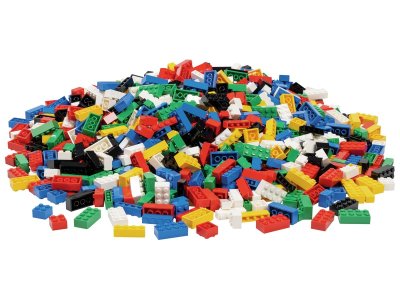 Zoom bild av CONSTRUCTION BRICKS 1,000 pieces.