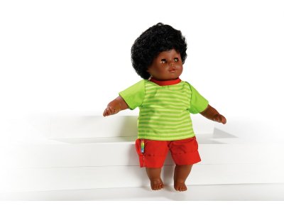 Zoom bild av DRESSED SOFT BODY DOLL Charlie 30 cm