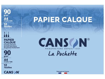 Zoom bild av CANSON TRACING PAPER WALLET CANSON SATIN TRACING PAPER WALLET