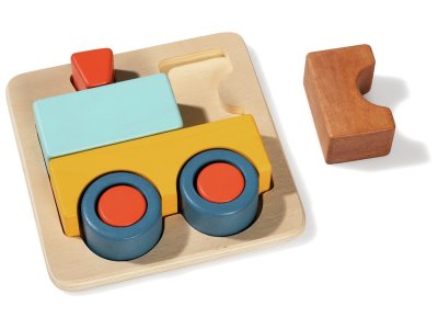 Zoom bild av 2-in-1 Train LIFT-OUT PUZZLE