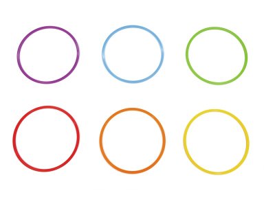 Zoom bild av FLAT HOOP Ø 50 cm - MAXI PACK OF 6