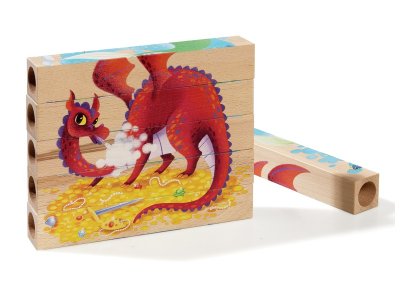 Zoom bild av WOODEN PUZZLES Fantastic animals