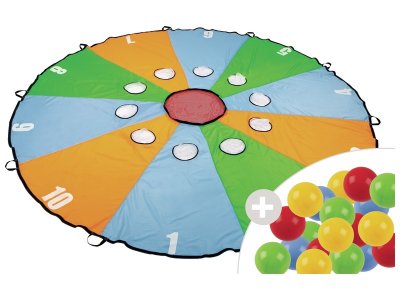 Zoom bild av TARGET PARACHUTE KIT AND 25 BALLS