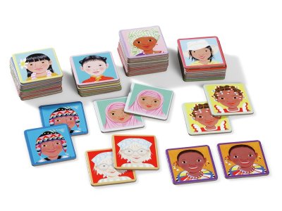 Zoom bild av Children of the world MEMORY GAME