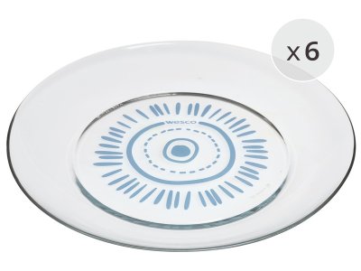 Zoom bild av PEPSYCOLOR TEMPERED GLASS TABLEWARE Dinner plates