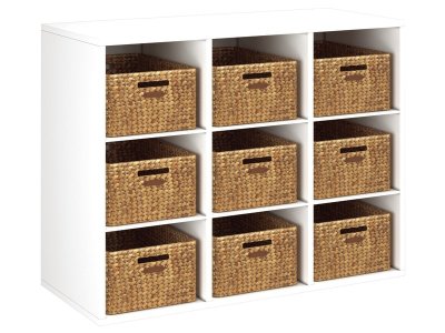 Zoom bild av MELAMINE COATED UNIT H: 81 cm - W: 105 cm 9 baskets 6 shelves