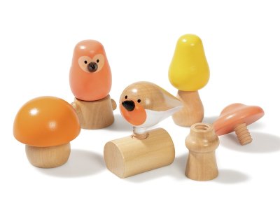 Zoom bild av Birds and mushrooms SCREW-IN GAME