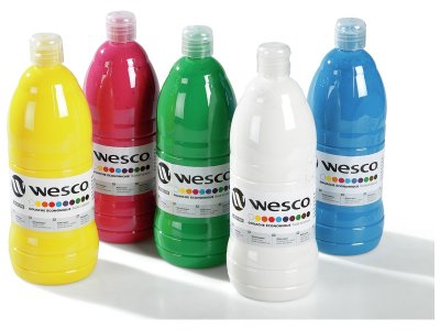 Zoom bild av 5 x 1 L HIGH-COVERAGE LIQUID GOUACHE