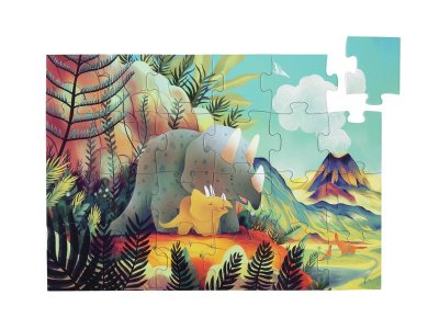 Zoom bild av 24-PIECE PUZZLE Theo the dino