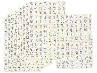 Zoom bild av REPOSITIONABLE STICKERS TO COLOUR
