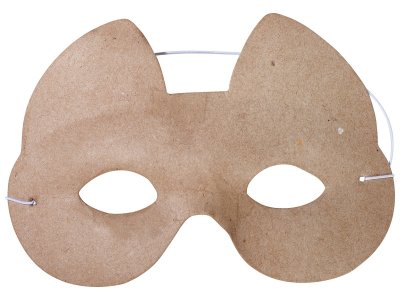 Zoom bild av CHILD'S MASK TO DECORATE Cat