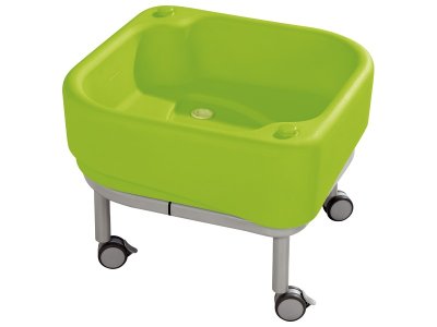 Zoom bild av SMALL ECO-FRIENDLY VEGETABLE GARDEN ON WHEELS Total height 52 cm