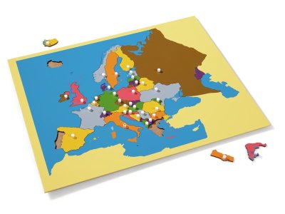 Zoom bild av EUROPE PUZZLE CARD