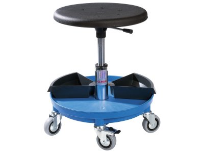 Zoom bild av ADJUSTABLE MOBILE STOOL Sigma with storage