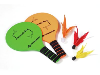 Zoom bild av PAIR OF JAZZMINTON RACKETS