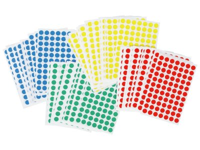 Zoom bild av MAXI SET SMALL ROUND STICKERS Round STICKERS