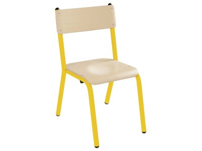 Zoom bild av METAL CHAIR 4 LEGS Size 3 - H: 35 cm