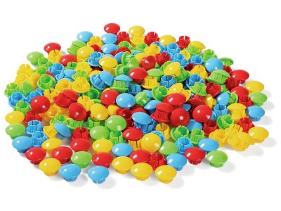 Zoom bild av Fantacolour junior LARGE MOSAICS 240 pegs Ø 3 cm