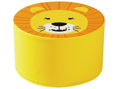 Zoom bild av WILD ANIMAL DECORATIVE POUFFE Lion