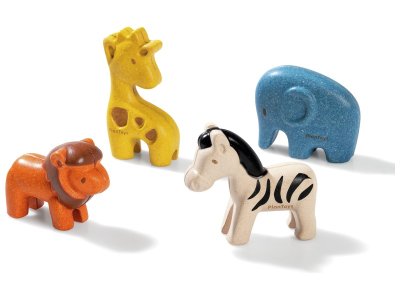 Zoom bild av ECO-DESIGNED FIGURINES Safari animals