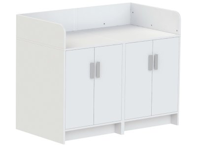 Zoom bild av KAZÉO CHANGING TABLE 140 cm 12 shelves and 4 doors