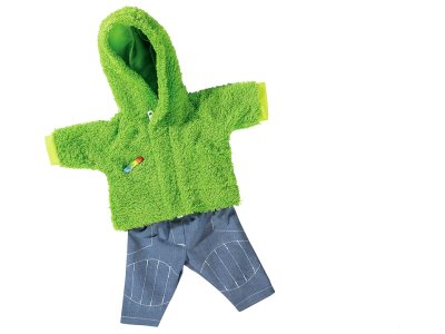 Zoom bild av Doll HOODED OUTFIT size 1