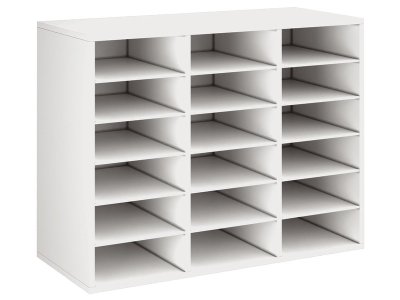 Zoom bild av MELAMINE CABINET H: 81 cm - L: 105 cm 15 shelves