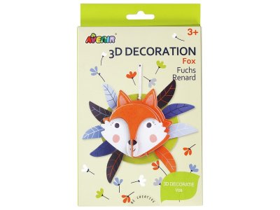 Zoom bild av 3D DECORATION CREATIVE KIT Fox