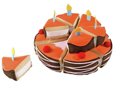 Zoom bild av FABRIC FOOD MAXI FABRIC BIRTHDAY CAKE