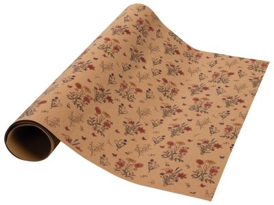 Zoom bild av IMITATION LEATHER PAPER Floral print