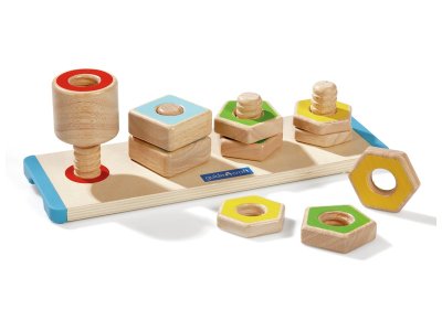 Zoom bild av SHAPES TO COUNT AND SCREW TOGETHER