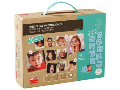 Zoom bild av SET OF 10 PUZZLES Emotions