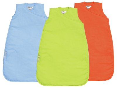 Zoom bild av SET OF 3 SMALL WARM COTTON SLEEPING BAGS 0 - 6 months