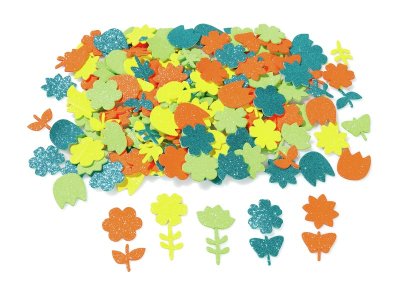 Zoom bild av GLITTER FOAM STICKERS Spring