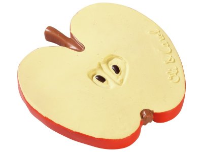 Zoom bild av OLI & CAROL TEETHING RATTLE Apple