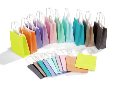 Zoom bild av Colour KRAFT PAPER BAGS Small size