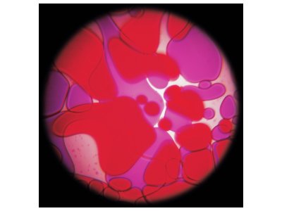Zoom bild av MATHMOS PROJECTOR DISCS PURPLE/RED LIQUID