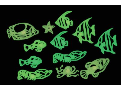 Zoom bild av GLOW-IN-THE-DARK FISH