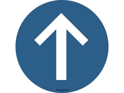 Zoom bild av HIGH RESISTANCE PREVENTION FLOOR MARKING Arrow