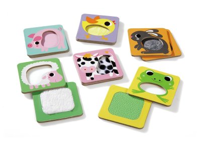 Zoom bild av TACTILE ASSOCIATION GAME Farm animals