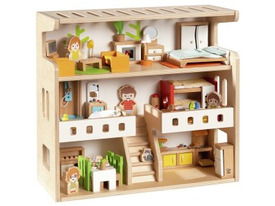 Zoom bild av FURNISHED HOUSE CHEST WITH WOODEN FIGURINES MAXI PACK