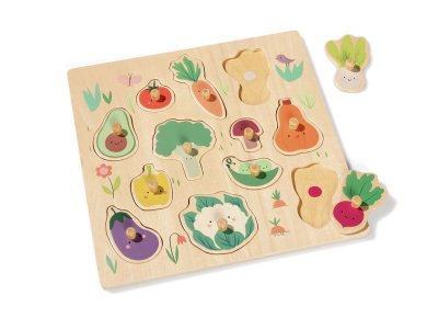Zoom bild av LIFT-OUT PUZZLE Garden vegetables