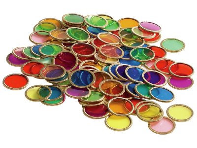 Zoom bild av TOKENS WITH METAL EDGES
