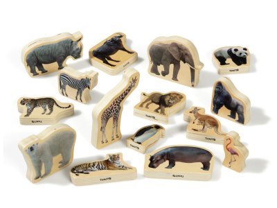 Zoom bild av REALISTIC FIGURINES Wild animals