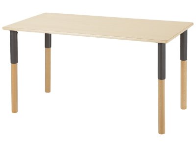 Zoom bild av ADJUSTABLE TABLE Laminated top 120 x 60 cm S1/S2/S3