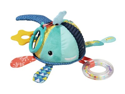 Zoom bild av Whale HANGING ACTIVITY RATTLE