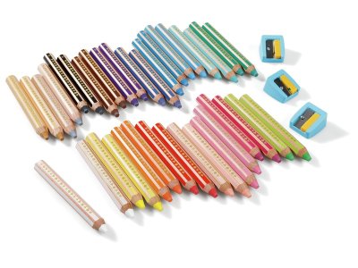 Zoom bild av Buddy 3 IN 1 COLOURED PENCILS